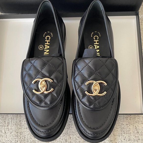 CHANEL Shoes - Chanel Quilted Loafers BRAND NEW Size 36